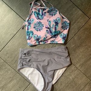 Cupshe succulent bikini